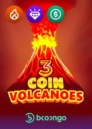 3 Coin Volcanoes online pokie