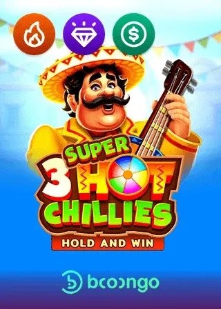 3 Super Hot Chillies online pokie