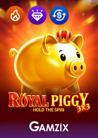 3x3 Royal Piggy online pokie